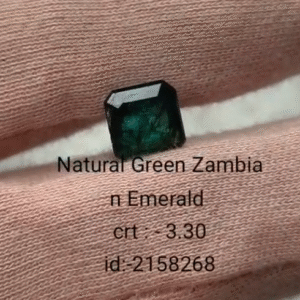 Emerald 3.30 crt (1500/- per crt)