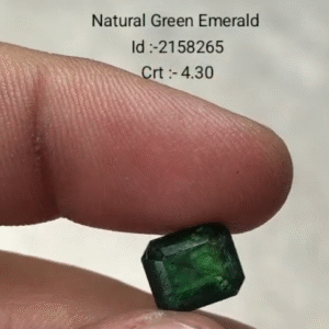 Emerald 4.30 crt (1500/- per crt)