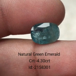 Emerald 4.30 crt (1500/- per crt)