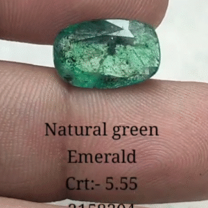 Emerald 5.55 crt (1500/- per crt)