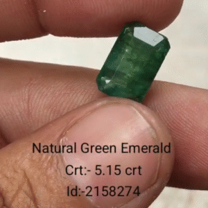Emerald 5.15 crt (1200/- per crt)
