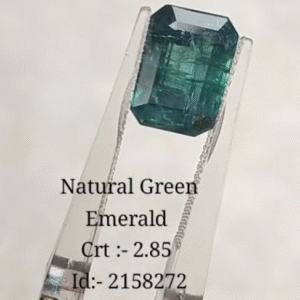 Emerald 2.85 crt (3600/- per crt)