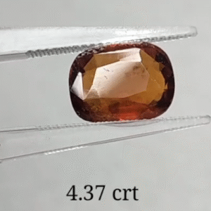 Hessonite 4.37 crt (180/- per crt)