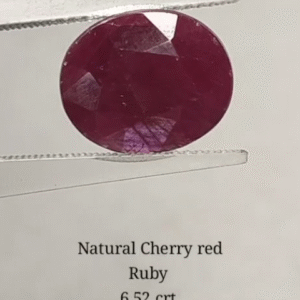 Ruby 6.52 crt (950/- per crt)