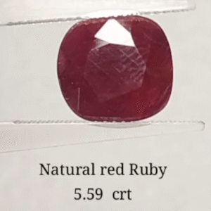 Ruby 5.59 crt (950/- per crt)